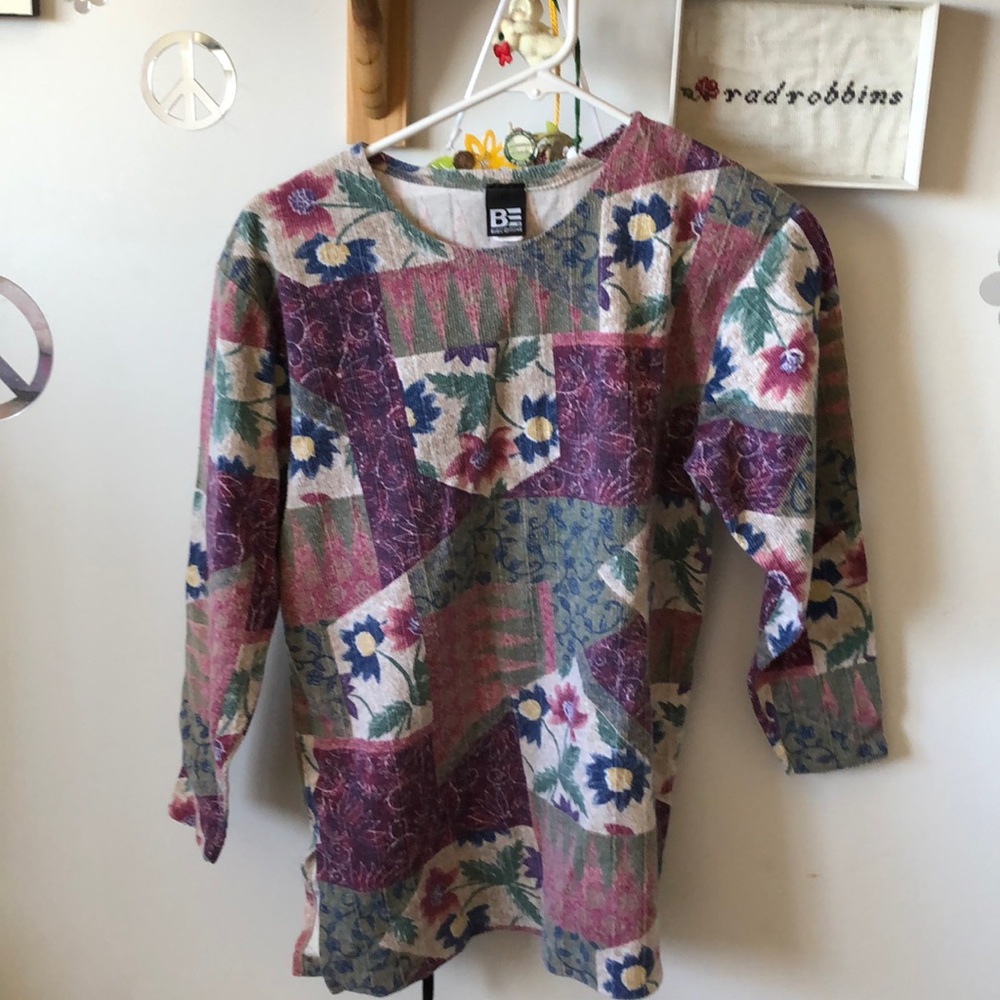 Vintage Basic Editions Tapestry Top - image 1